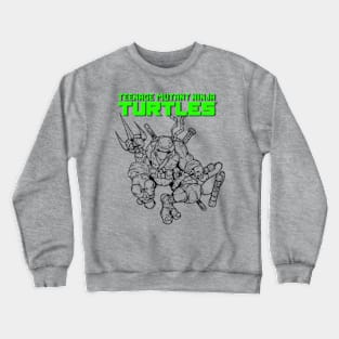 TMNT FANART TURTLE POWER Crewneck Sweatshirt